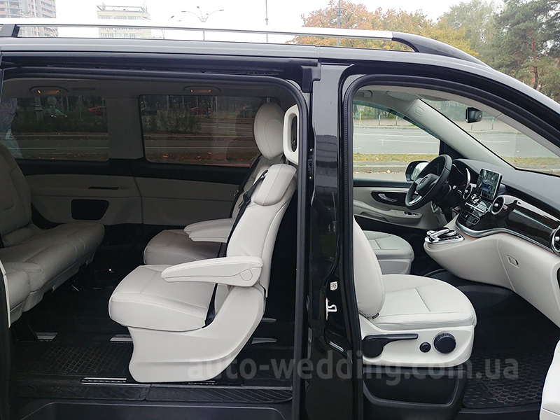 Аренда микроавтобуса Mercedes V-сlass на свадьбу