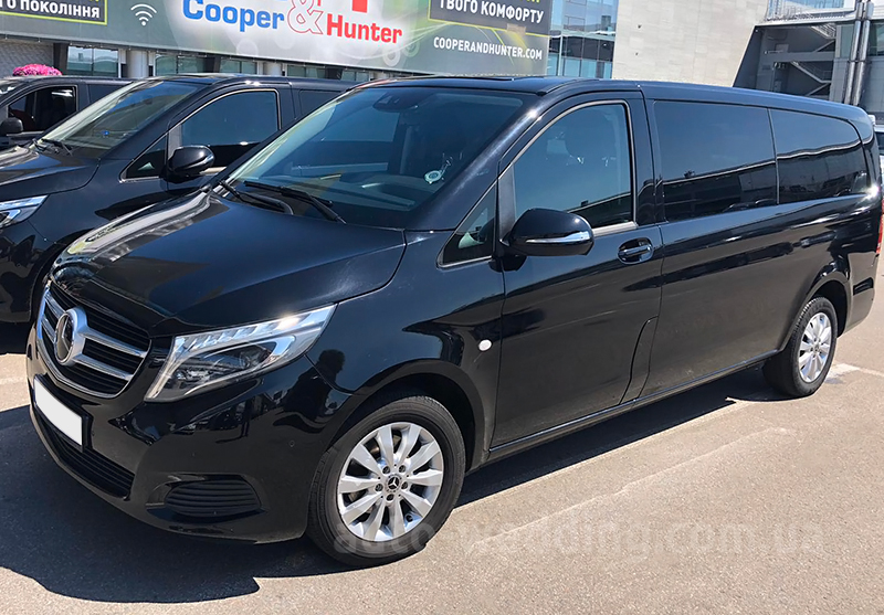 Аренда микроавтобуса Mercedes Vito long 8 мест на свадьбу