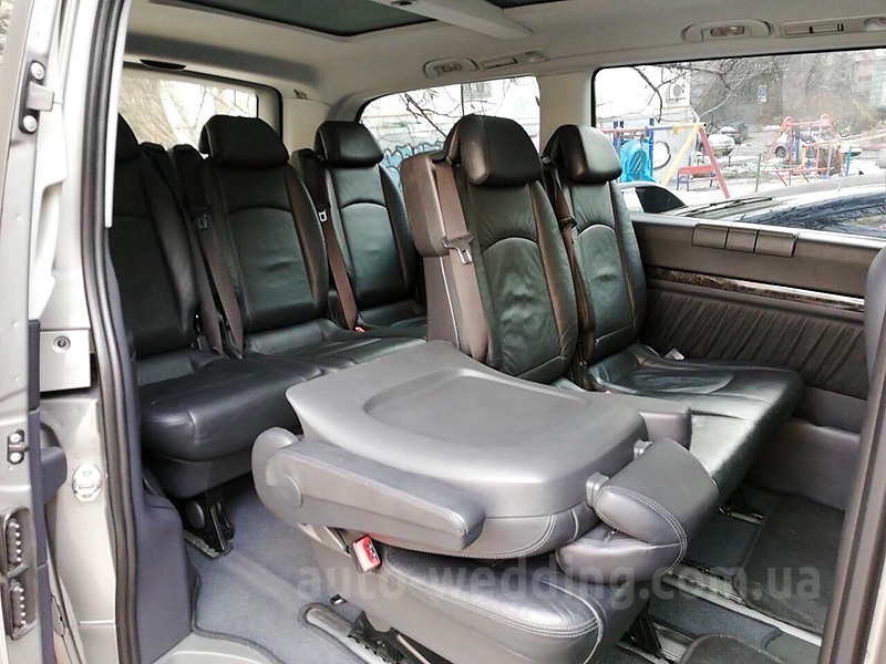 Аренда микроавтобуса Mercedes-Benz  Vito 7 мест на свадьбу
