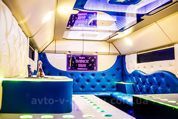 Аренда Party Bus Dancebus Manhattan с водителем в Киеве