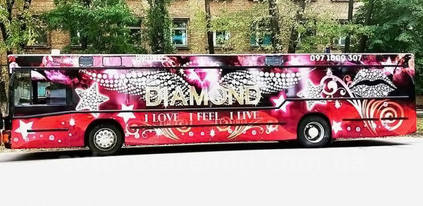 Аренда Party Bus Diamond с водителем в Киеве