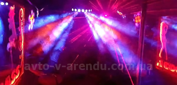 Аренда Party Bus Diamond с водителем в Киеве