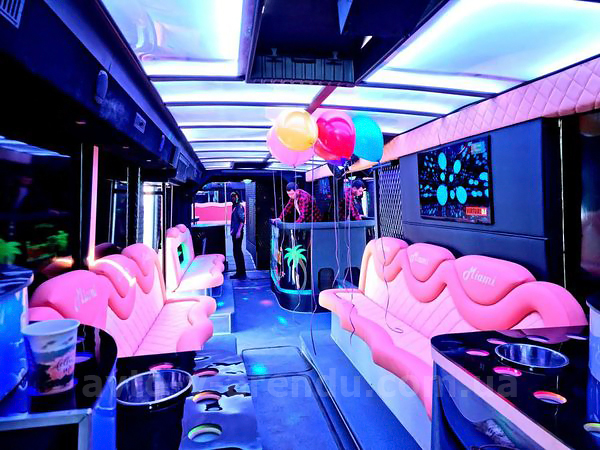 Аренда Party Bus Miami VIP с водителем в Киеве