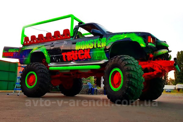 Аренда Party Bus Monster Truck с водителем в Киеве