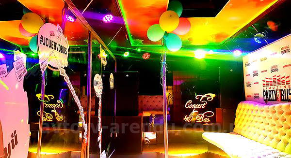 Аренда Party Bus Move & Play с водителем в Киеве
