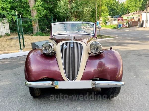 Ретро авто на свадьбу Fiat Topolino cabriolet