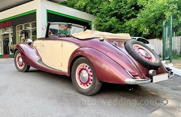 Ретро авто на свадьбу Fiat Topolino cabriolet