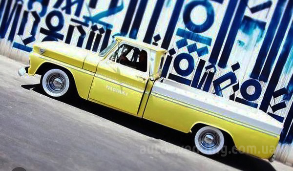 Ретро пикап GMC Food Truck аренда на съемки рекламы, видеоклипов, фотосессий и для фотозон в Киеве
