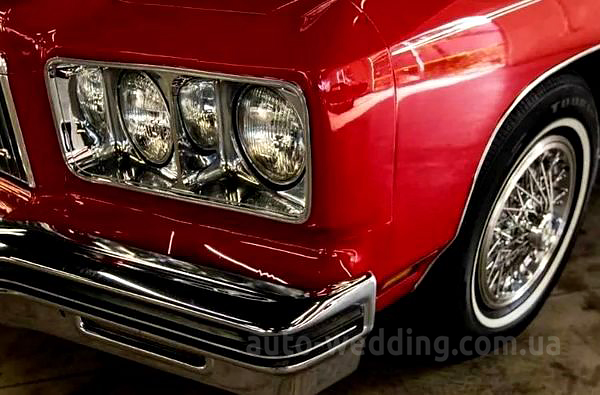 Ретро авто Chevrolet Impala cabrio на свадьбу в Киеве