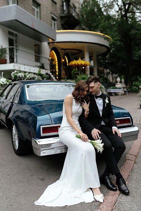 Ретро авто Chevrolet Malibu Classic на свадьбу в Киеве