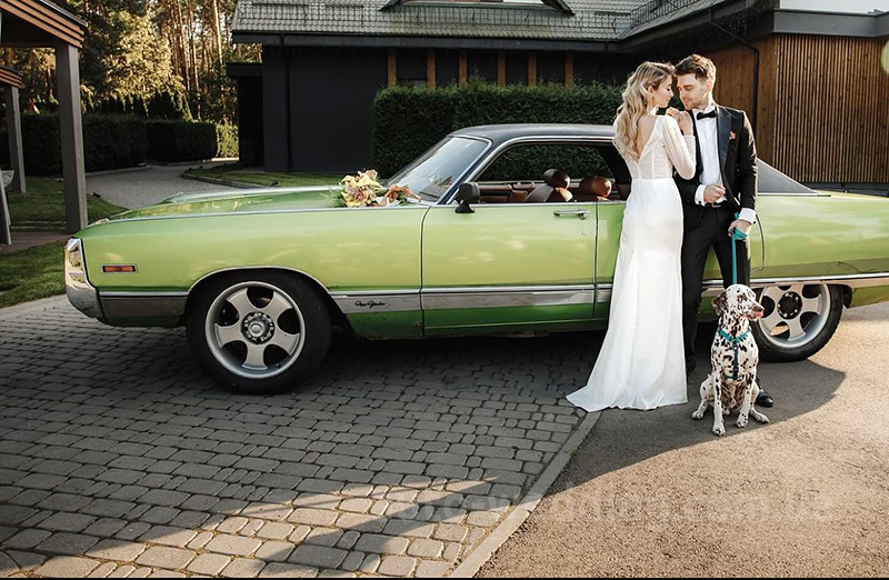 Ретро авто на свадьбу Chrysler New York