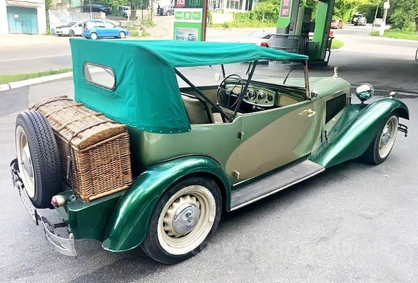 Ретро авто на свадьбу Dampf Kraft Wagen (DKW) cabriolet