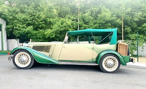 Ретро авто на свадьбу Dampf Kraft Wagen (DKW) cabriolet