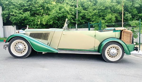 Ретро авто на свадьбу Dampf Kraft Wagen (DKW) cabriolet