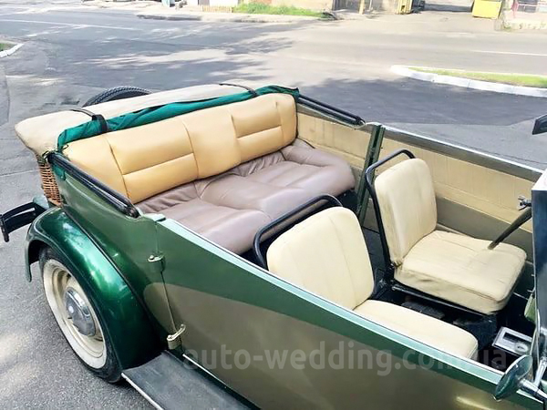 Ретро авто на свадьбу Dampf Kraft Wagen (DKW) cabriolet