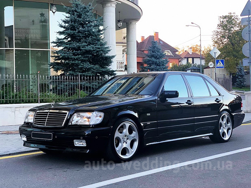 Ретро авто на свадьбу Мерседес W140 S600 S7.3 V12 Brabus