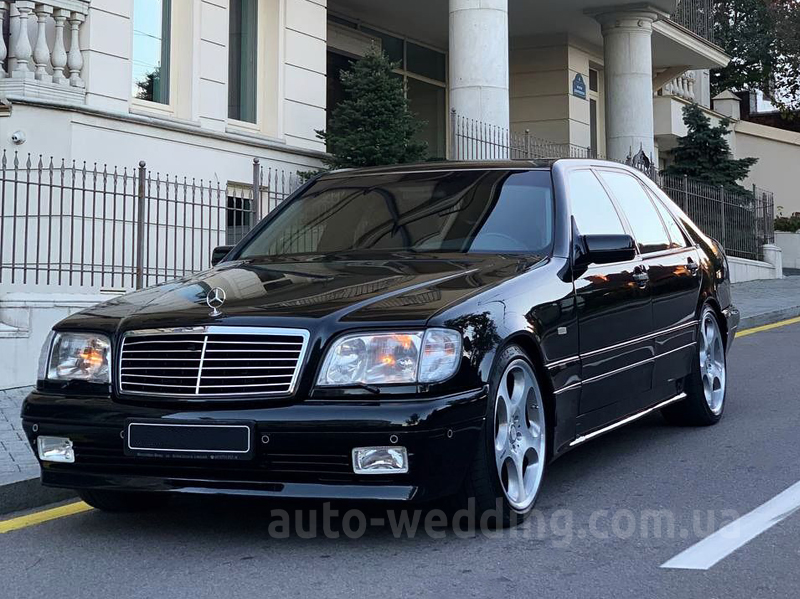 Ретро авто на свадьбу Мерседес W140 S600 S7.3 V12 Brabus
