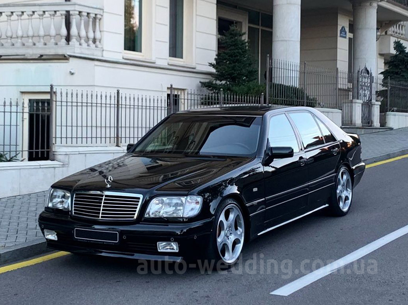 Ретро авто на свадьбу Мерседес W140 S600 S7.3 V12 Brabus