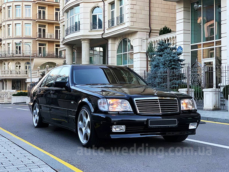 Ретро авто на свадьбу Мерседес W140 S600 S7.3 V12 Brabus