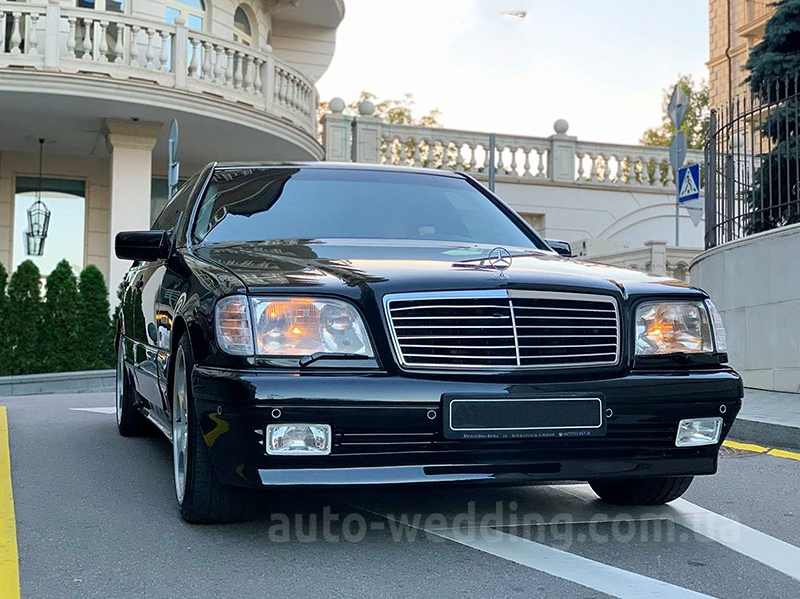 Ретро авто на свадьбу Мерседес W140 S600 S7.3 V12 Brabus