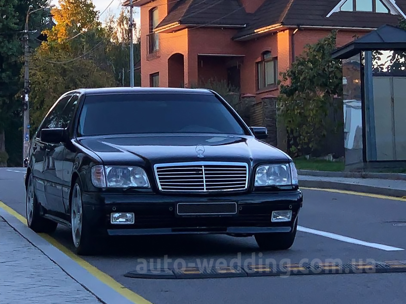 Ретро авто на свадьбу Мерседес W140 S600 S7.3 V12 Brabus