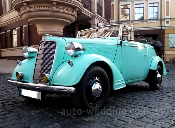 Ретро авто на свадьбу Opel Cabriolet