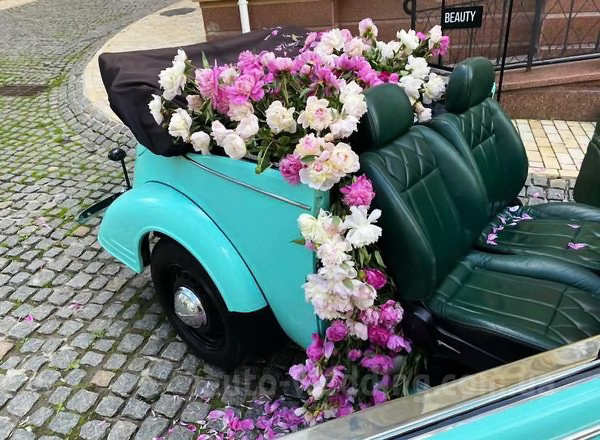 Ретро авто на свадьбу Opel Cabriolet