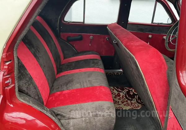 Ретро авто Pobeda GAZ M-20 на свадьбу в Киеве