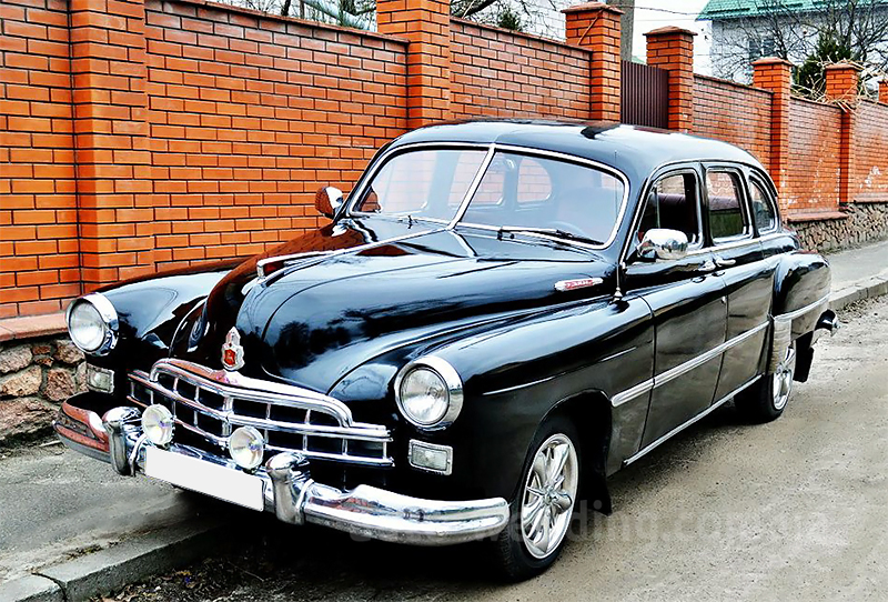 Ретро авто на свадьбу ZIM GAZ-12 черный