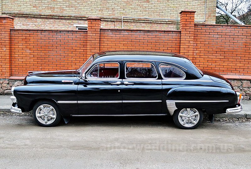 Ретро авто на свадьбу ZIM GAZ-12 черный