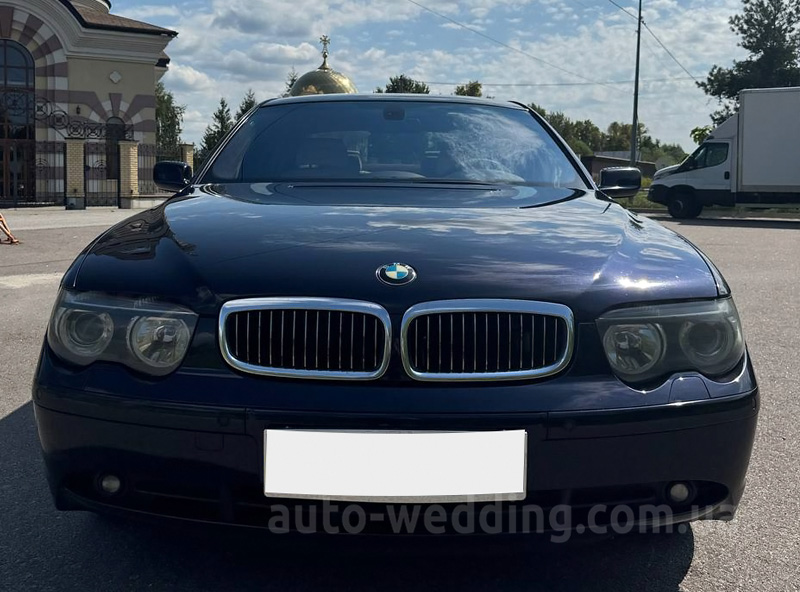 Прокат авто BMW 760Li с водителем в Киеве