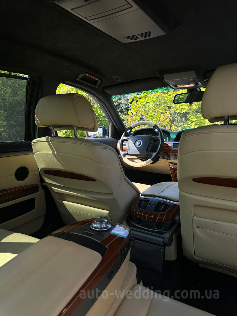 Прокат авто BMW 760Li с водителем в Киеве