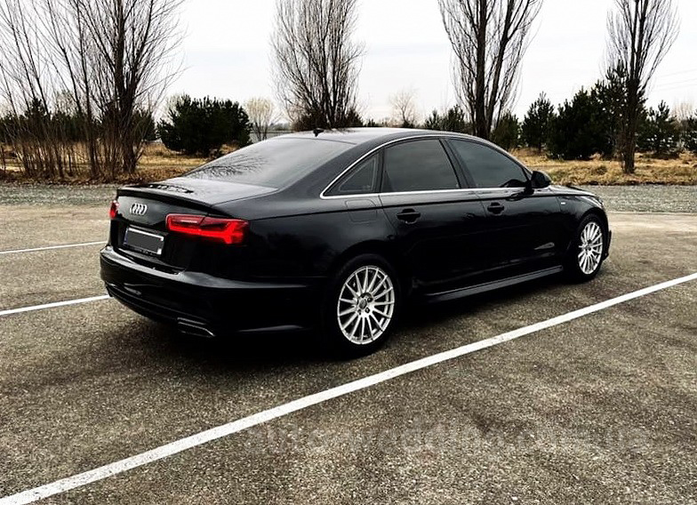 Прокат авто Audi A6 черная на свадьбу