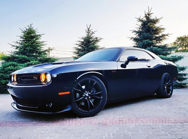 Авто на свадьбу Dodge Challenger черный в Киеве