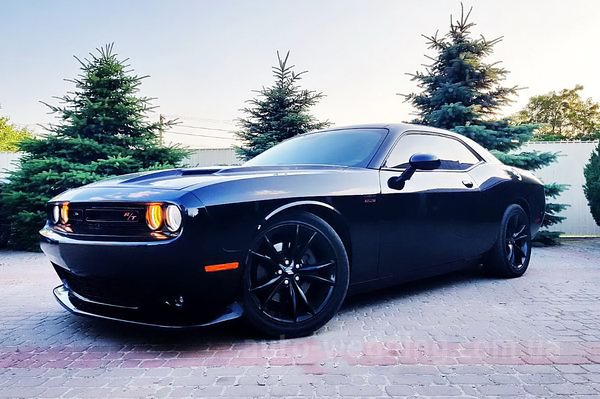 Авто на свадьбу Dodge Challenger черный