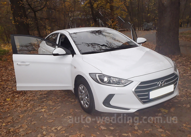 Авто на свадьбу Hyundai Elantra