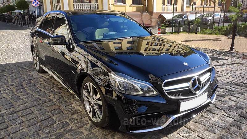 Авто на свадьбу Mercedes W212 new