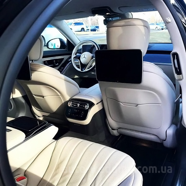 Аренда автомобиля Mercedes-Benz W223 с водителем на свадьбу в Киеве