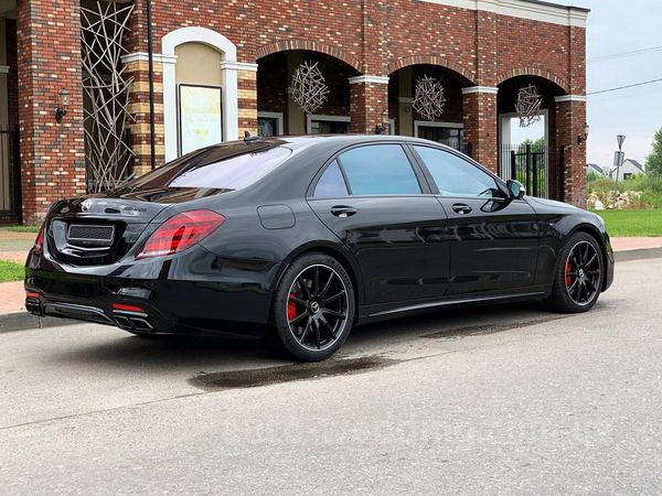 Аренда автомобиля на свадьбу Mercedes W222 S63 AMG 4MATIC Restyling