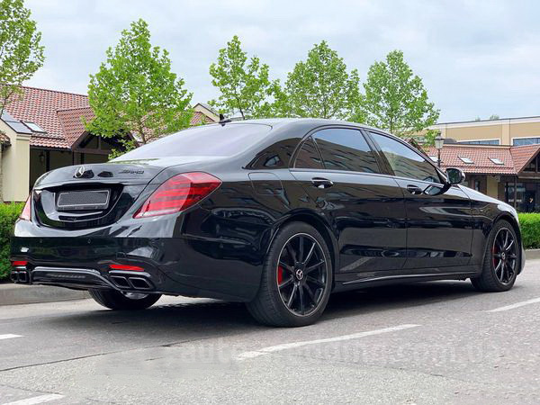 Аренда автомобиля на свадьбу Mercedes W222 S63 AMG 4MATIC Restyling