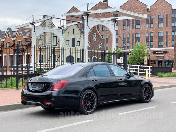 Аренда автомобиля на свадьбу Mercedes W222 S63 AMG 4MATIC Restyling