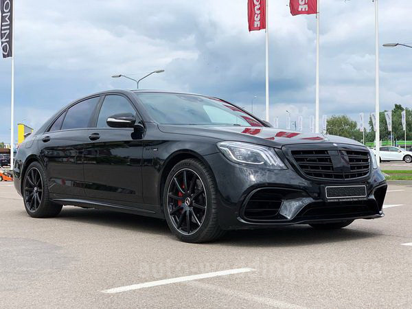 Аренда автомобиля на свадьбу Mercedes W222 S63 AMG 4MATIC Restyling
