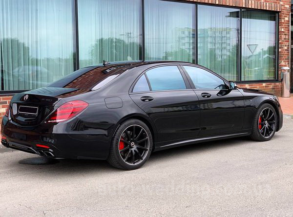 Аренда автомобиля на свадьбу Mercedes W222 S63 AMG 4MATIC Restyling