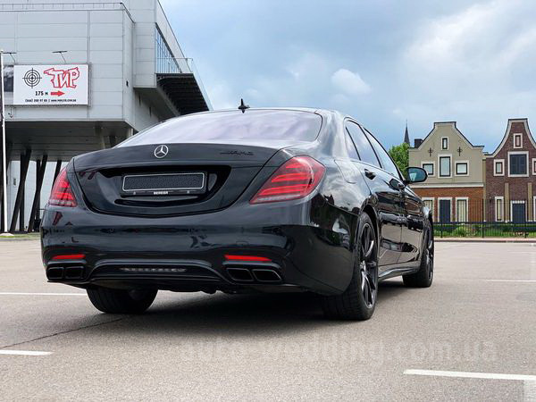 Аренда автомобиля на свадьбу Mercedes W222 S63 AMG 4MATIC Restyling