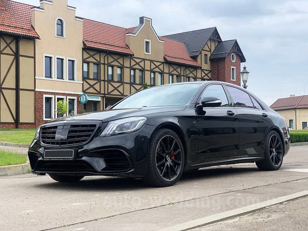 Аренда автомобиля на свадьбу Mercedes W222 S63 AMG 4MATIC Restyling