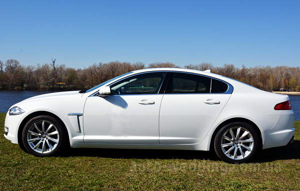 Авто на свадьбу Jaguar XF белый