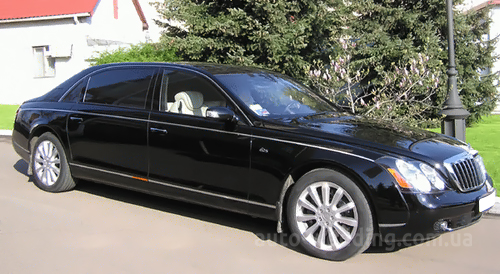 Авто на свадьбу Maybach 62S