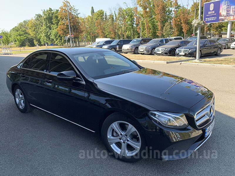 Авто на свадьбу Mercedes-Benz E-class W213 на свадьбу в Киеве