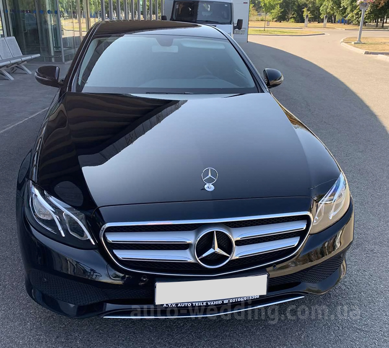 Авто на свадьбу Mercedes-Benz E-class W213 на свадьбу в Киеве