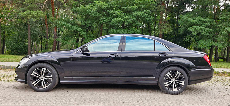 Аренда авто на свадьбу Mercedes Benz S class W221 S500